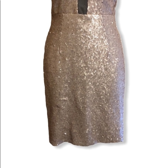 SOLD Dress the Population sequined deep v neck - Picture 7 of 8